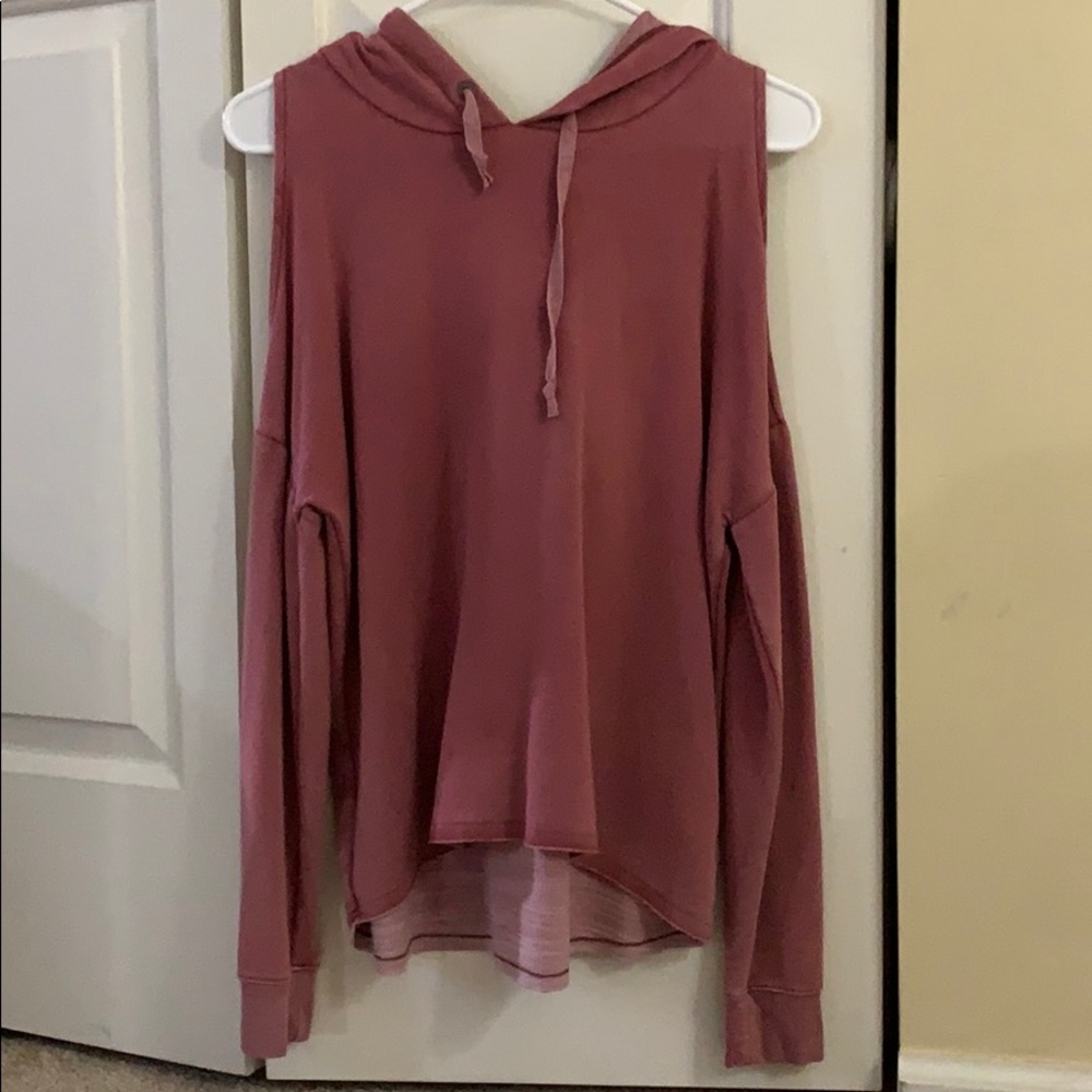 cold shoulder sweater